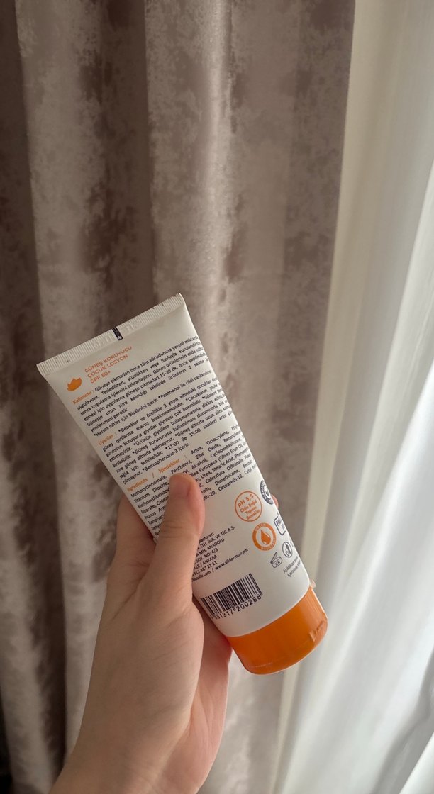 Alldermo SPF 50+ Çocuk Güneş Koruyucu Losyon 200 ml - Görsel 3