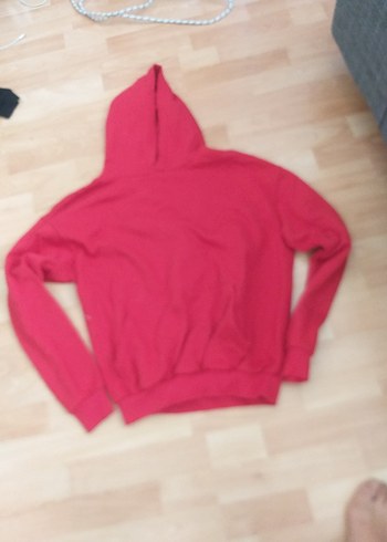 Kadın Pembe Kapüşonlu Sweatshirt