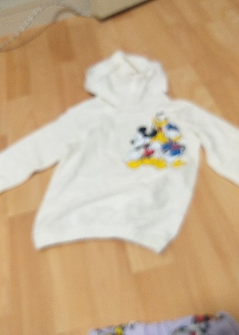 Beyaz Baskılı Çocuk takım - Görsel 3