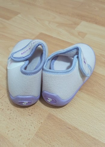 Kız Çocuk Mor Polar Ev Terliği - Görsel 3