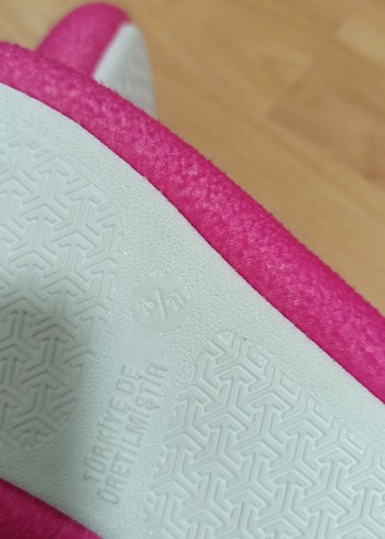 Kız Çocuk Pembe Baskılı Polar Ev Terliği - Görsel 4