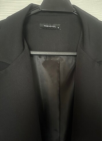 38 Beden siyah Renk Blazer ceket