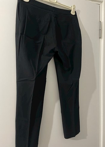 Kadın Siyah Ofis Kumaş Pantolon - Görsel 2