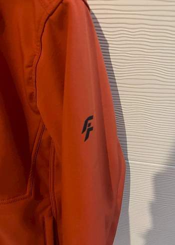 Turuncu Erkek Su geçirmez Polar mont - Görsel 4