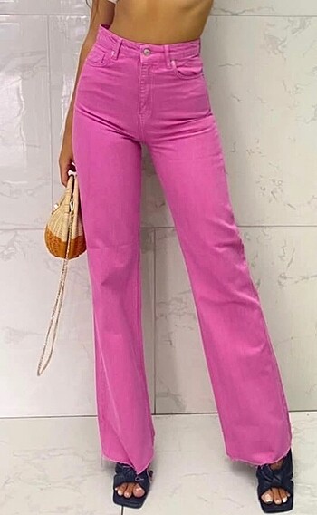 Pembe pantolon zara