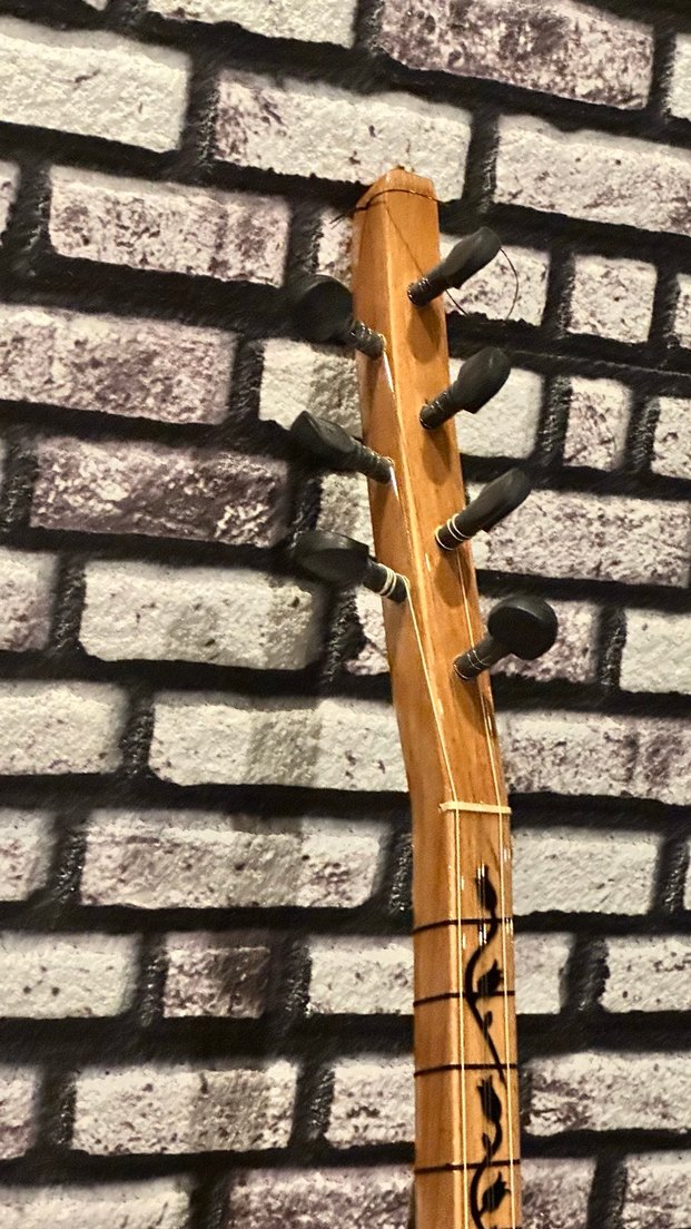 Bej Uzun Saplı Bağlama - Görsel 4