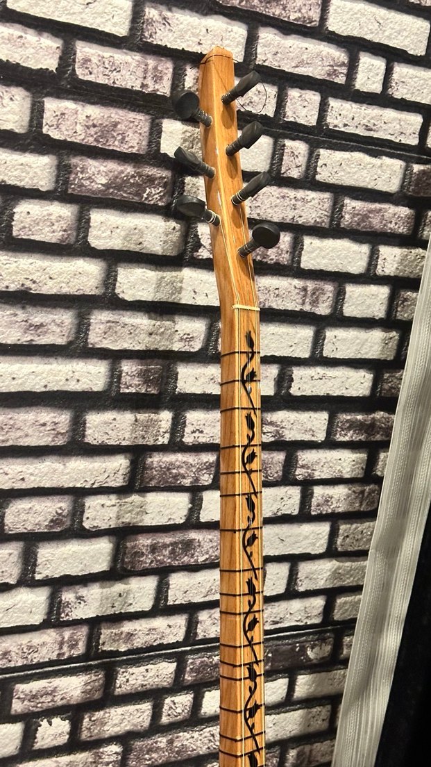 Bej Uzun Saplı Bağlama - Görsel 5