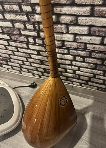 Koyu Bej Ahşap Bağlama - Görsel 4