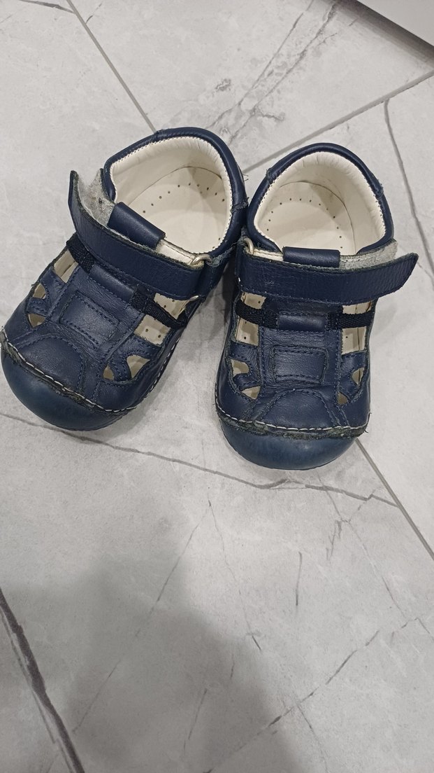 Erkek Bebek Lacivert İlk Adım Ayakkabısı - Görsel 2