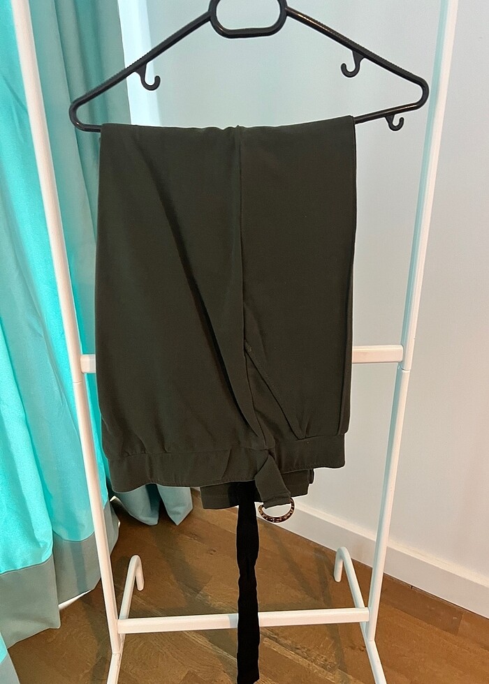 Haki renk mudo pantolon - Görsel 2