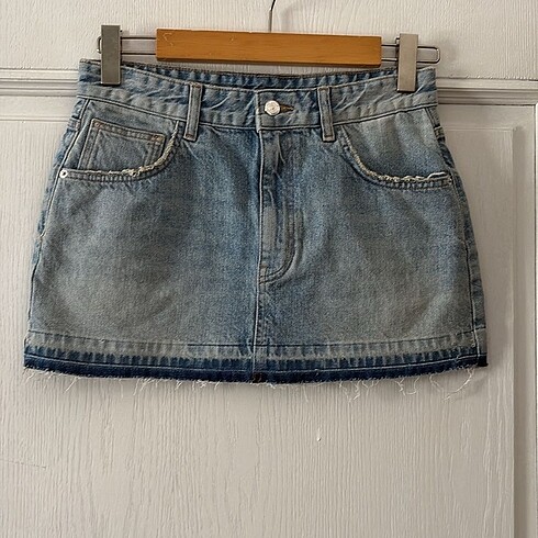 Özel tasarım denim etek