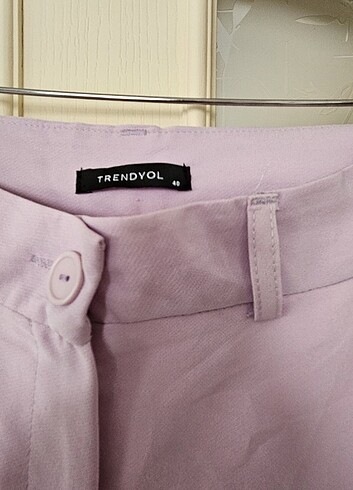 Trendyol milli lila rengi pantolon - Görsel 2