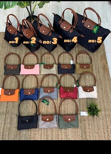 Longchamp Longchamp 1 no ve 3 no cantalar