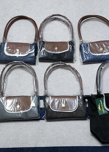 Beden çeşitli Renk Longchamp 1 no ve 3 no cantalar