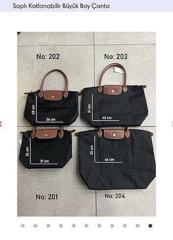 Longchamp 1 no ve 3 no cantalar - Görsel 5