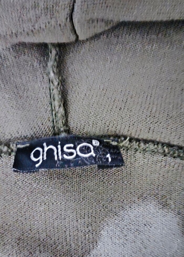 Ghisa kadın triko uzun hırka,kap, trençkot  - Görsel 2