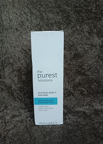 THE PUREST SOLUTİONS GLYCOLİD ACİD
