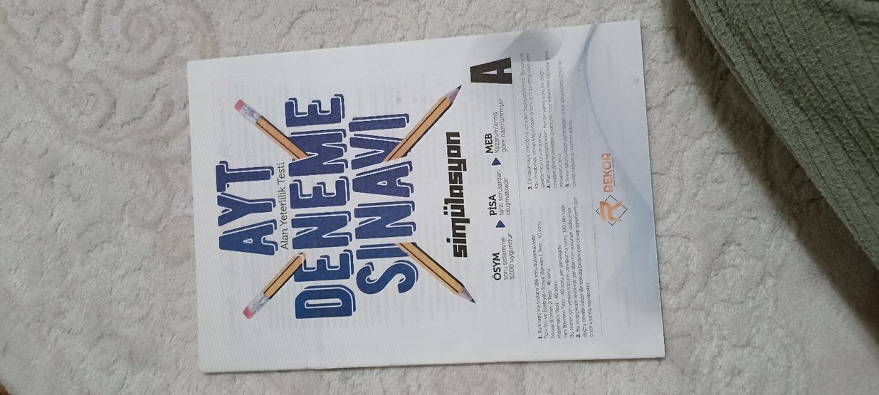 tyt AYT deneme - Görsel 5