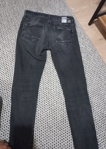 Gri Erkek Denim Kot Pantolon - Görsel 2
