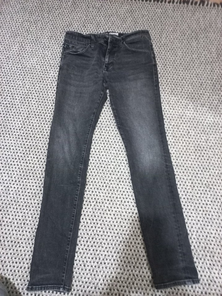 Gri Erkek Denim Kot Pantolon - Görsel 5
