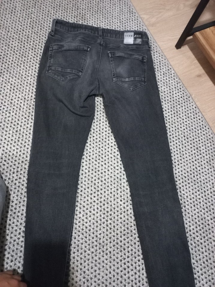 Gri Erkek Denim Kot Pantolon - Görsel 2