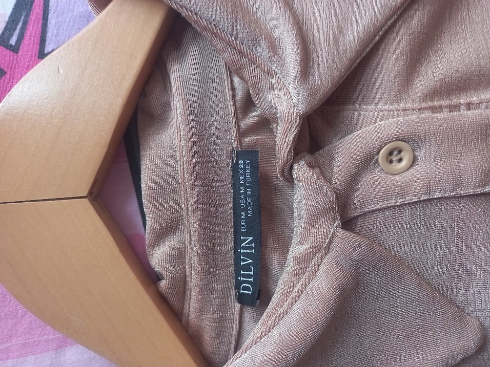 Dilvin Belden bağlamalı bluz - Görsel 2