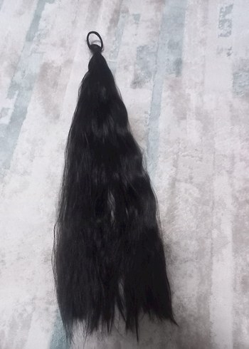 Takma at kuyruğu lastik tokalı - Görsel 3