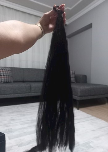 Takma at kuyruğu lastik tokalı - Görsel 4