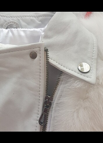 Kürk Deri Mont - Görsel 8