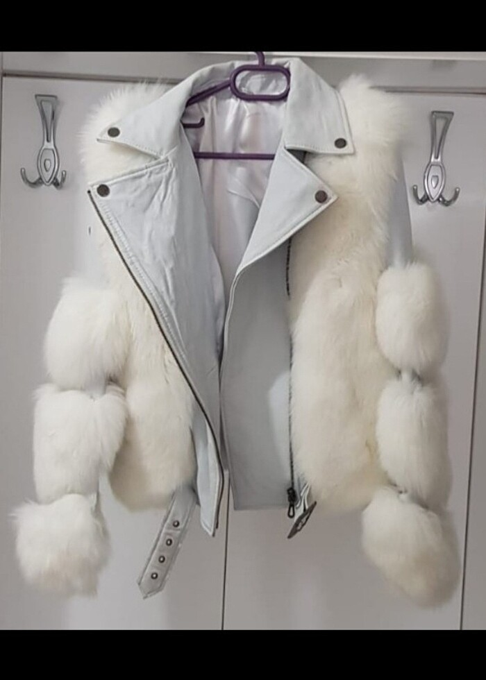 Kürk Deri Mont - Görsel 2