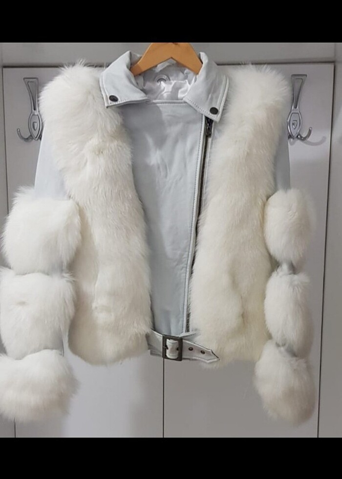 Kürk Deri Mont - Görsel 3