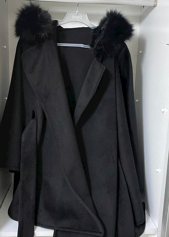 yün panço kaban - Görsel 4