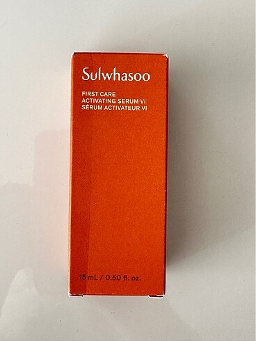  Beden Sulwhasoo First care activating serum VI