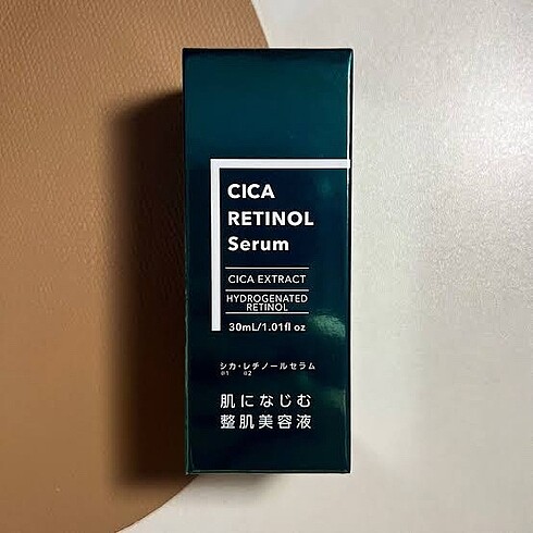 Cica retinol serum Japon