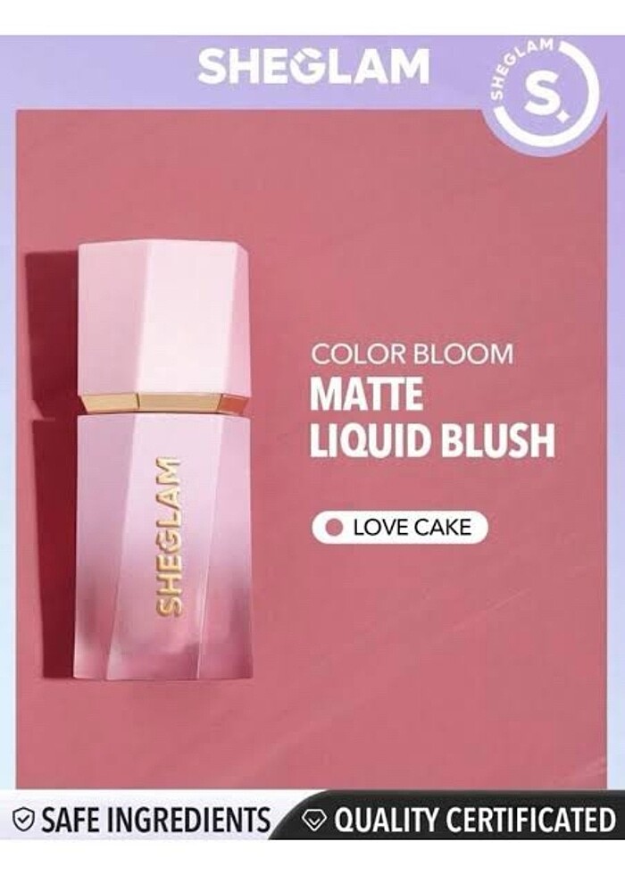 Sheglam love cake likit allık - Görsel 5