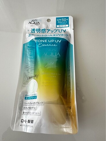 Skin Aqua tone up güneş kremi mint green 80 gr