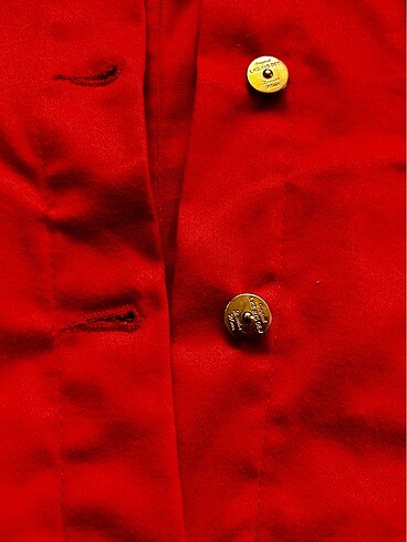 xl Beden kırmızı Renk #Kot Ceket#narçiçeği