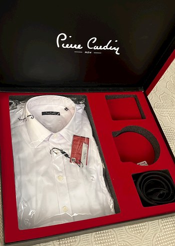 Pierre Cardin Beyaz Kısa Kollu Erkek Gömlek