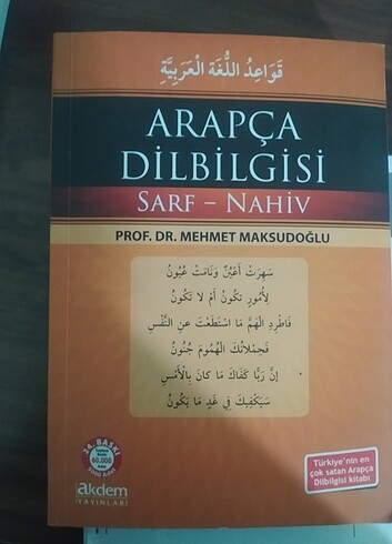 Arapça dil bilgisi sarf_nahif