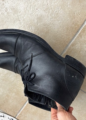 Siyah Erkek Klasik Bot - Görsel 2