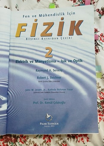 Fen ve Mühendislik İçin Fizik 2 - Elektrik ve Manyetizma - Görsel 2