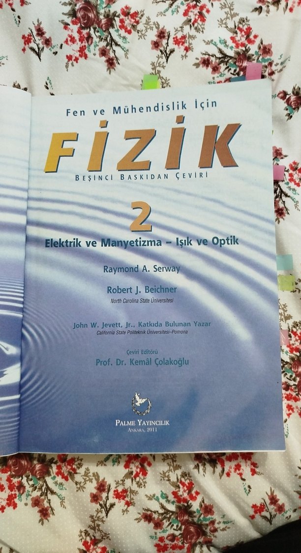 Fen ve Mühendislik İçin Fizik 2 - Elektrik ve Manyetizma - Görsel 2