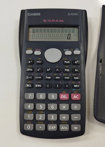 Casio fx-82MS Siyah Hesap Makinesi - Görsel 2