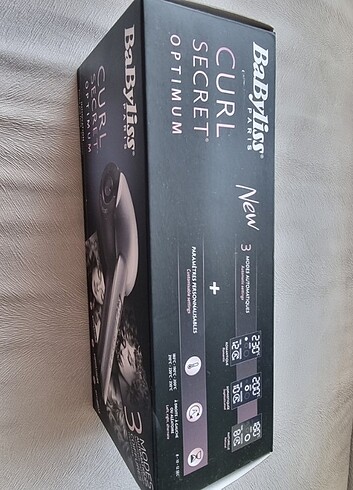 universal Beden siyah Renk Babyliss C1600E Curl Secret Otomatik Saç Maşası 