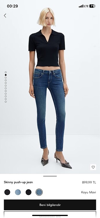 mango skinny jean