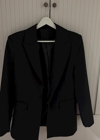 Trendyol & Milla Sikligin Simgesi Siyah Klasik Blazer Ceket