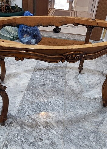 Beden kahverengi Renk Ceylan ayaklı sehpa