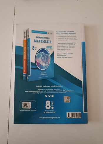 8. Sınıf Antrenmanlarla Matematik Kitabı