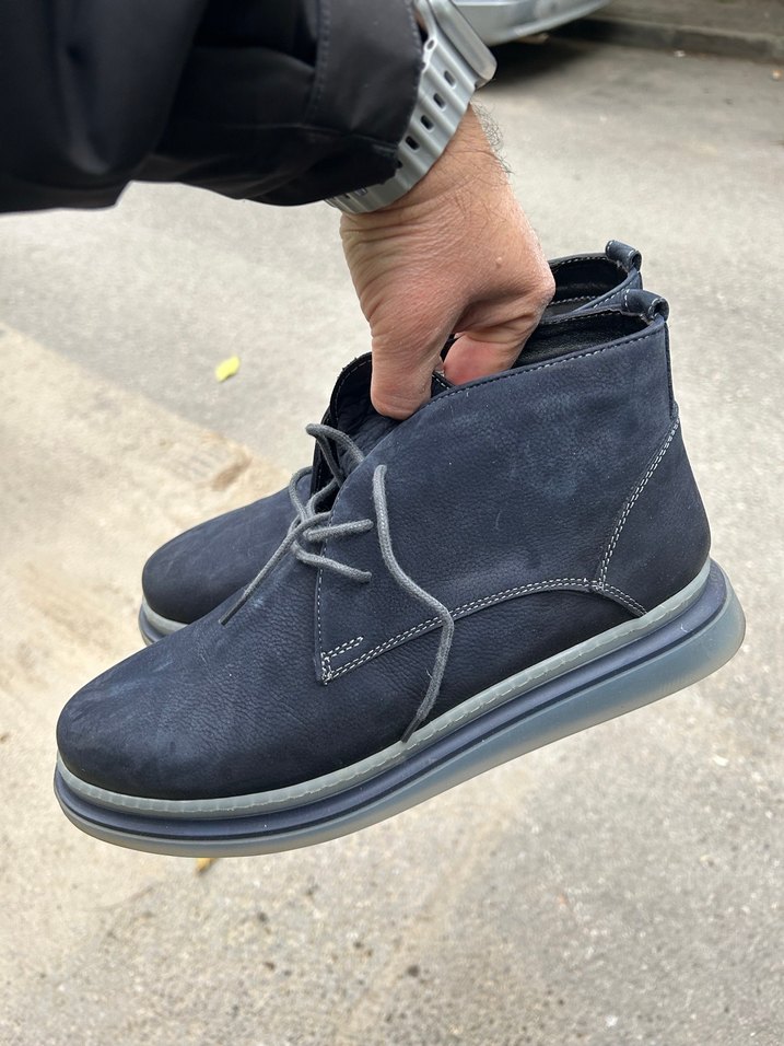 Erkek Lacivert 44 No Kemal Tanca Bot - Görsel 2