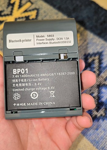 Bluetooth Termal Yazıcı - Görsel 6